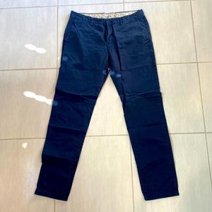 H&M Blue Slim fit Pants SZ 34